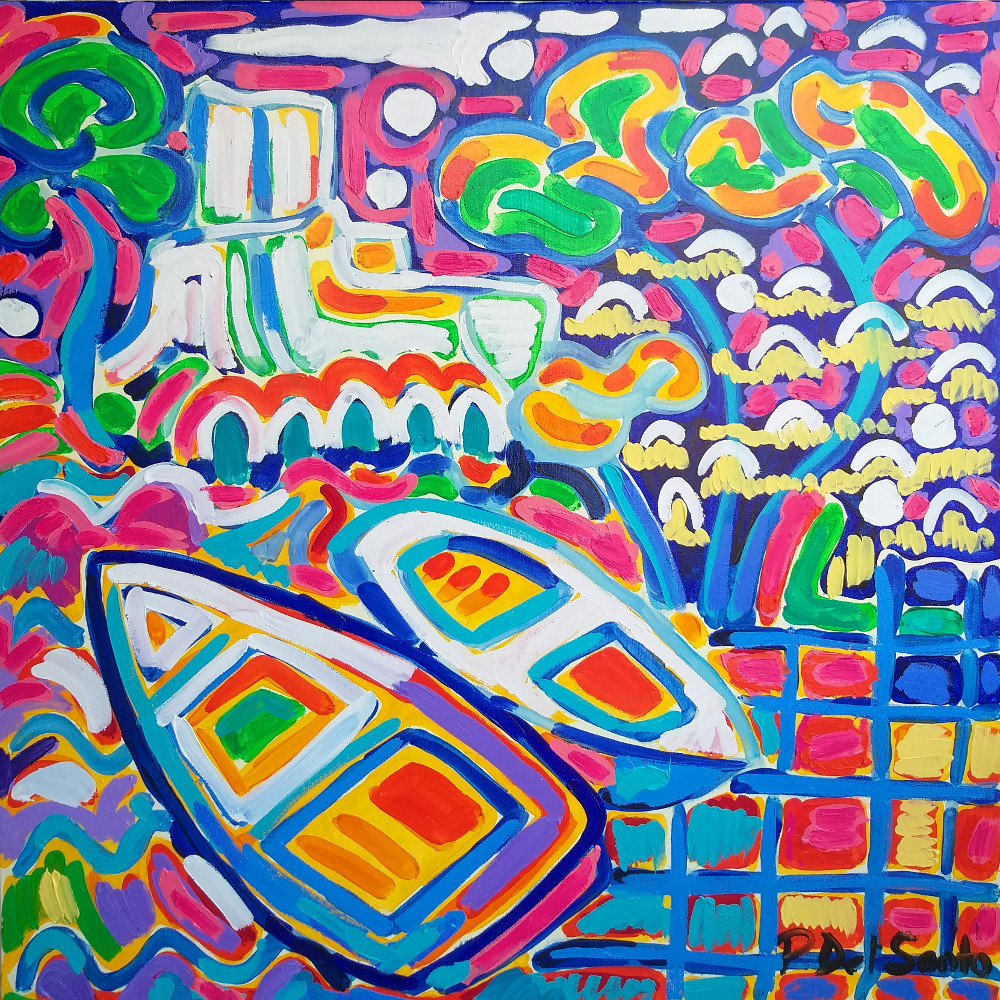 Del Santo Patrizio: castello di Lerici, fatto giù al porto davanti alla pescheria