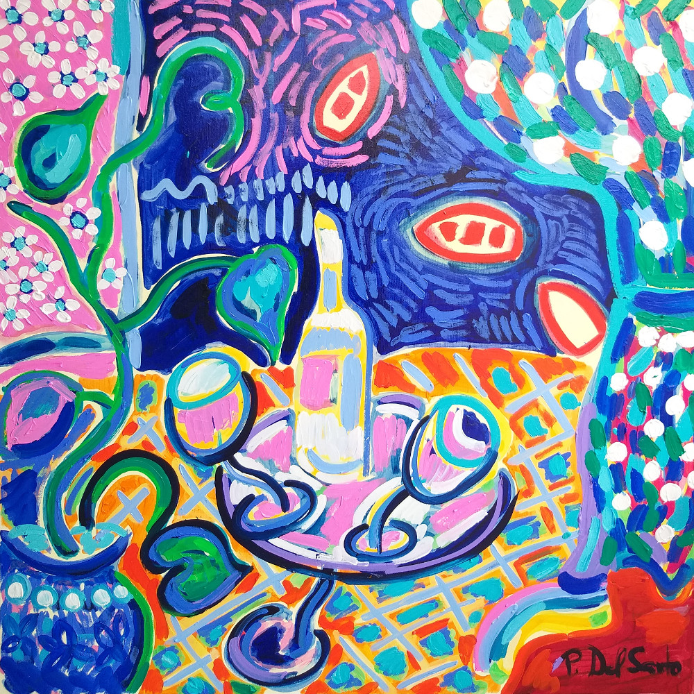 Del Santo Patrizio, Vermentino sul balcone sopra alla marina di Tellaro