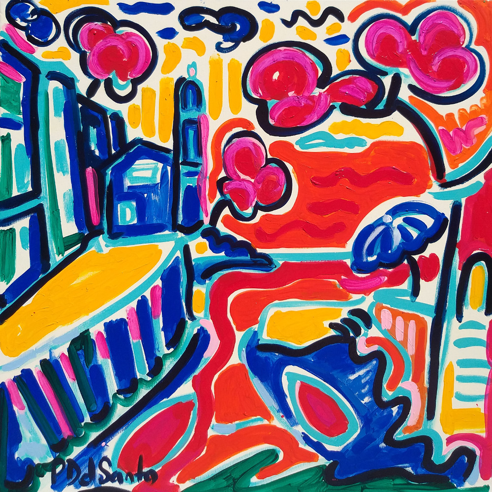 Del Santo Patrizio, alberi rossi in marina 2022