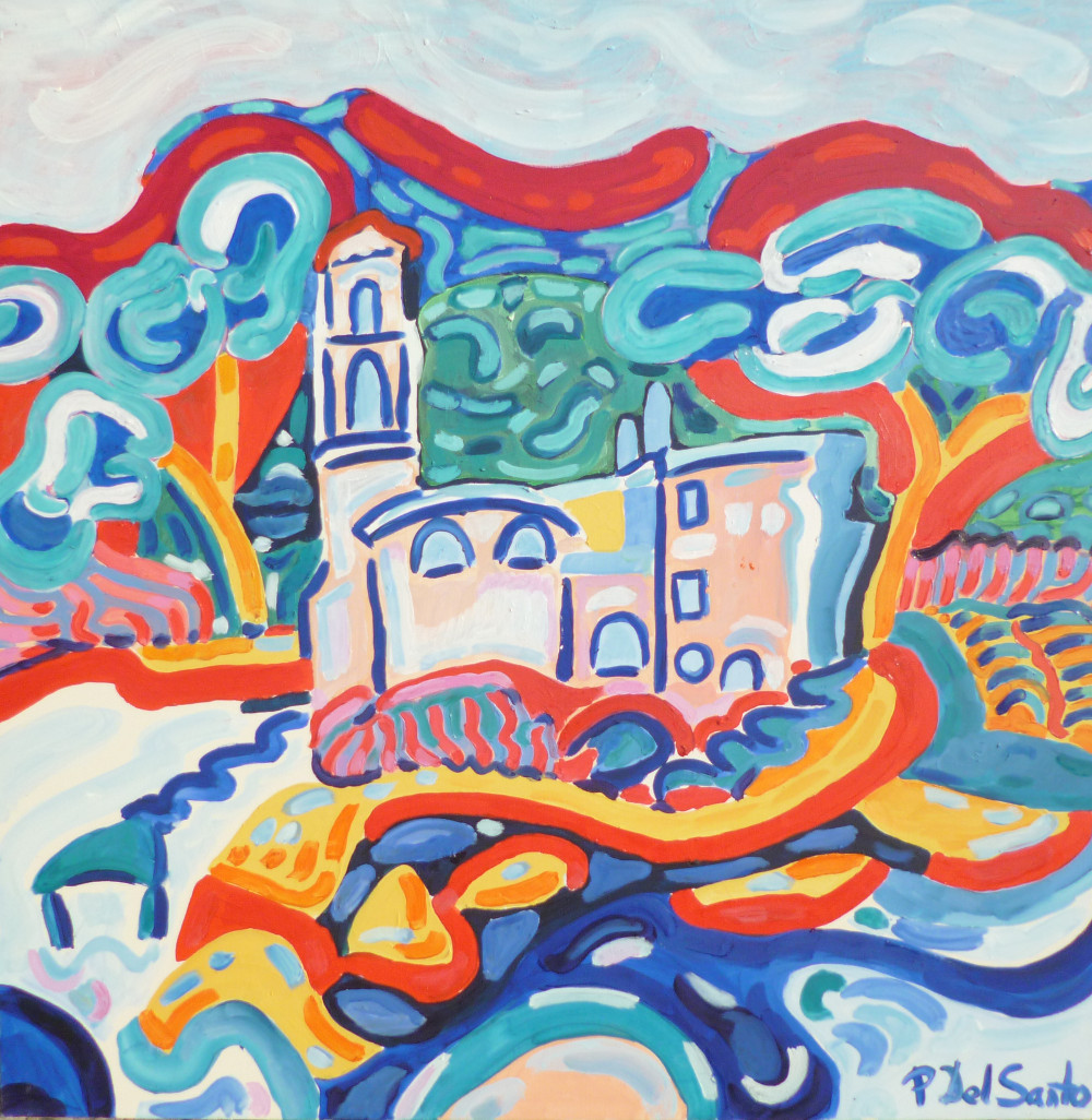 Del Santo Patrizio, chiesa San Giorgio di Tellaro (vista dal mare)