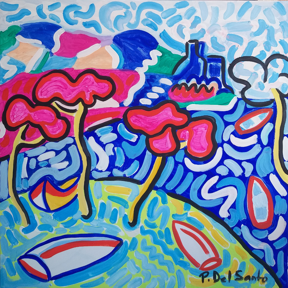 Del Santo Patrizio, alberi rosa lungo il golfo di Lerici