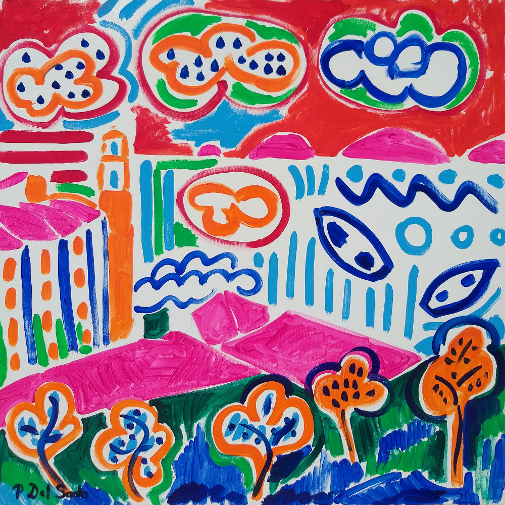 Del Santo Patrizio, tetti rosa